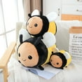 thumbnail image 4 of BAELLERT Insect Plush Toy Soft PP Cotton Fully Filled Doll Plushie Sleep Pillow Companion Soothing Toy Stuffed Animal Plush Bee Ladybugs Doll Pillow Children Toy Gift, 4 of 8