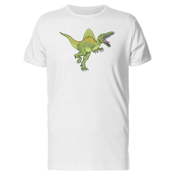 Cool Spinosaurus Dinosaur T-Shirt Men -Image by Shutterstock, Male 4X-Large