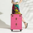 thumbnail image 4 of Miumaeov Rolling Makeup Train Case Portable Cosmetic Trolley Organizer Nail Polish Storage Box with 4 Wheels, 4 of 23