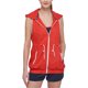 thumbnail image 1 of Tommy Hilfiger Womens Banded-Hem Outerwear Chaleco, Rojo, Grande Tommy Hilfiger Chaleco, 1 of 1