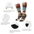 thumbnail image 6 of Lsque Hot Air Balloon Guinea Pig Printed Crew Socks Men's Women's LightWeight Thin Casual Calf Socks ,Knee High Socks,Cotton Socks, 6 of 9