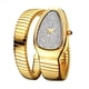 thumbnail image 5 of Reloj de mujer de moda único con forma de serpiente y estilo de cabeza de serpiente, 5 of 5