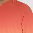 thumbnail image 5 of OHMZYZO Men's Sun Protection Hoodie Shirts Long Sleeve UPF 50+ Swim Shirt with Hood Lightweight Quick Dry Running Hiking Tops ZZ-Watermelon Red M, 5 of 7