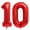 Red 10, variant on NCQ 40 Inch Red 13 Number Balloons Giant 13 or 31 Balloons Red Birthday 13 Balloons 13th Birthday Anniversary Events Party Decorations Supplies