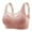 F-2-Pink, variant on Bigersell Wireless Bras for Women Push up Bras No Underwire Full-Coverage Bra Comfort Wide Strap Sports Bras for Women Large Bust Padded Bra Underwear Everyday Bras F-1-Black M
