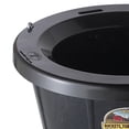 thumbnail image 4 of Miller Rubber Feeder Tub W Hooks Black 7.5 Gallon - HP750, 4 of 5