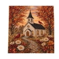thumbnail image 3 of Premium 3D Pearl AutumnThanksgiving Diamond Painting Art Kit, Fall Harvest Gem Art with Turkey, Woodland, Church, Truck or Apple Pie Design, 7.87 Inch DIY Decor, 3 of 6
