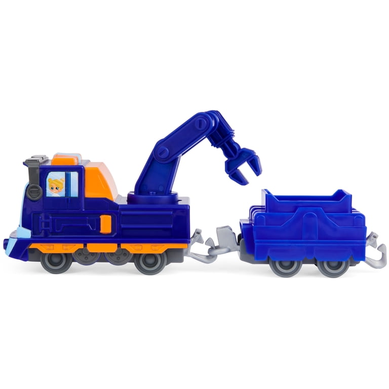 Mighty Express, Petit Train Push And Go Milo Le Mécano Avec Wagon De Cargaison Jouets Pour Enfants A Partir De 3 Ans Mighty Express, Petit Train Push And Go Milo Le Mécano Avec Wagon De Cargaison Jouets Pour Enfants A Partir De 3 Ans