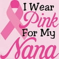 thumbnail image 2 of CafePress - Pink For Nana Infant Bodysuit - Baby Light Bodysuit, Size Newborn - 24 Months, 2 of 4