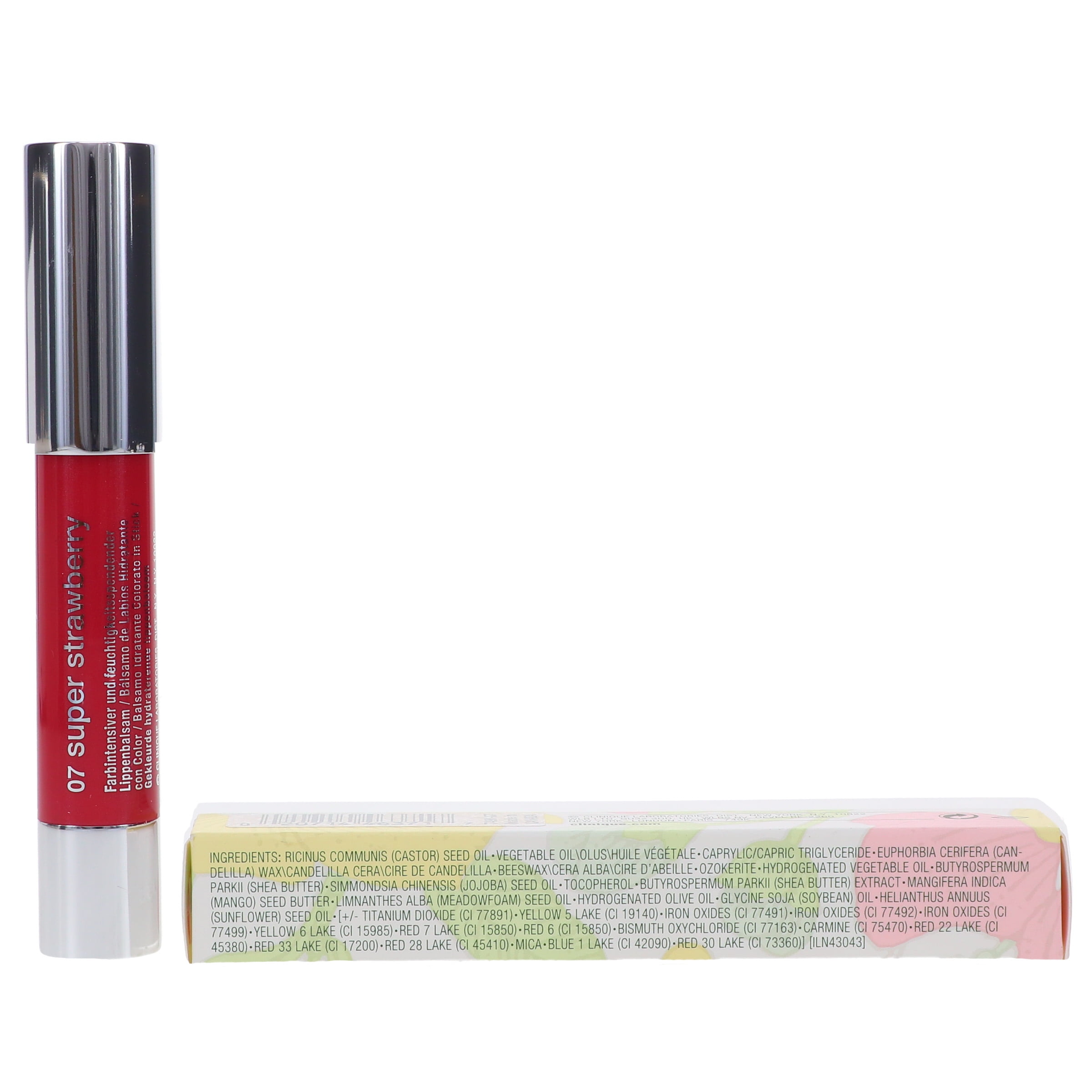 CLINIQUE Chubby Stick Moisturizing Lip Colour Balm Super Strawberry 0.21 oz