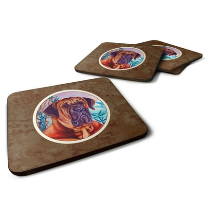 

Carolines Treasures 7116FC Tosa Inu Foam Coaster Set of 4 3 1/2 x 3 1/2 multicolor