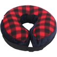 thumbnail image 3 of Dog Inflatable Collar, Anti Licking Protection Ring During pet Recovery Period Soft Tapered pet Collar pet Adjustable air Cushion postoperative Recovery Protection(M-red), 3 of 8