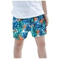 thumbnail image 3 of Gubotare Baby Swim Shorts Teen Boys Swim Trunks Quick Dry Swimwear UPF 50+ Beach Board Shorts Size 3-4T (Blue,3-4 Years), 3 of 5