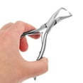 thumbnail image 2 of Toyvian 1Pair Stainless Steel Hair Extension Pliers Fine Tip Needle Nose Hair Salon Tool, 2 of 8