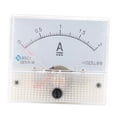thumbnail image 2 of S SERENABLE Meter Analog Current Panel Meter for Circuit Testing, D'S Tester Gauge, Multiple DC0-2A, 2 of 9