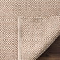 thumbnail image 4 of SAFAVIEH Montauk Audra Geometric Cotton Area Rug, Ivory/Beige, 6' x 6' Round, 4 of 6
