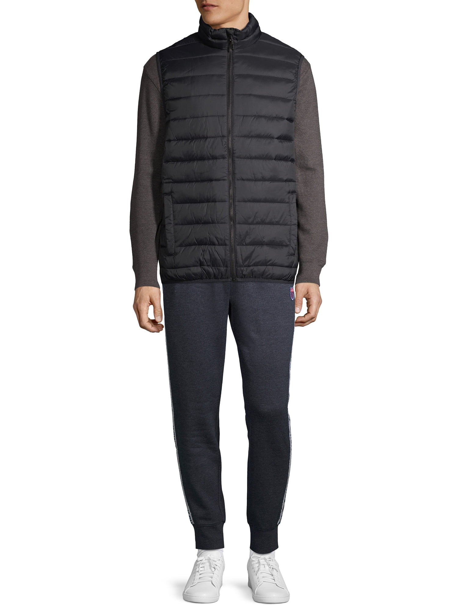 SwissTech Men's and Big Men's Puffer Vest, up to Size 5XL