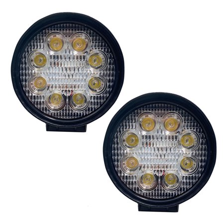 Race Sport RS-27W-R-24in Round High-Powered LED 27W / 1755LM (Pair)