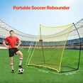 thumbnail image 2 of VEVOR Filet de Rebondisseur de Soccer 7x7 Pi Portable pour Entraîneur de Soccer avec Sac Portable, 2 of 9