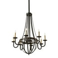 thumbnail image 2 of Meyda Tiffany 167781 Barrel Stave Metallo 8 Light 38" Wide Taper Candle Style Chandelier -, 2 of 6