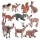 thumbnail image 5 of 10x animales modelo animales figuras juguetes realistas animales de salvajes figuritas bosque adornos para mesa sala de estar, 5 of 9