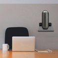 thumbnail image 3 of Wall shelf speaker stand, small wall shelf speaker mount (black), 3 of 5