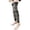 Grey, variant on HNMKIU Winter Knitted Bohemian Boot Ankle Socks For Ladies Cozy Thermal Leg Warmers Fashionable Layering Sleeves Black - One Size