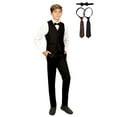 thumbnail image 5 of Gioberti Boys 5 Piece Vest and Pants Set with Shirt and Ties, 5 of 5