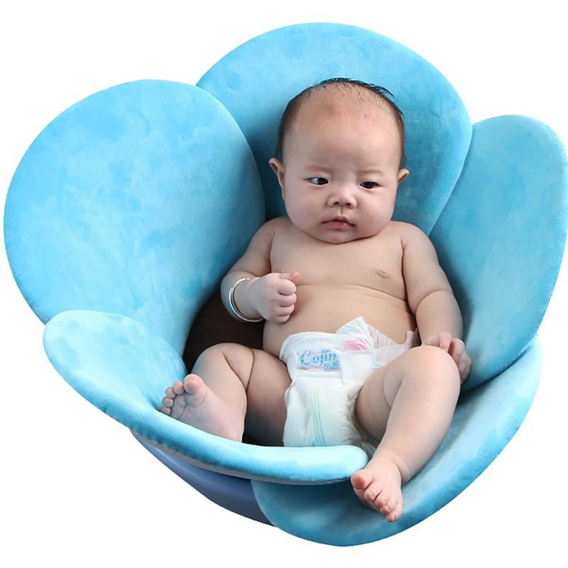 Baby Bathtub Newborn Baby Boys Girls Foldable Soft Flower ...