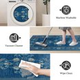 thumbnail image 6 of BlueDreamer Kitchen Rugs 3Pcs, Non Slip Kitchen Mats for Floor Waterproof & Stain Resistant Carpet Area Rug for Kitchen, Laundry Room, Hallway, 6 of 11