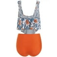 thumbnail image 2 of Ensemble Tankini Bikini Taille Haute pour Femmes Maillots de Bain Vêtements de Natation Maillots de Bain, 2 of 3
