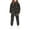 Black, variant on YOUYEDIAN Halloween Hoodies for Teen Girls Funny 2 Piece Sweatsuit Fall Winter Cute Long Sleeve Hooded Hoodies Fashion Fleece Sweatpants (Black, 4-5 Years)