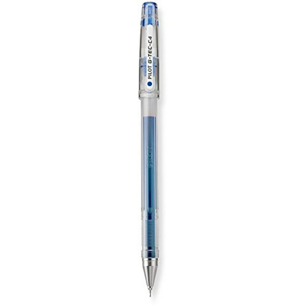 Pilot GTecC Gel Rolling Ball Pen Blue Ink, Ultra Fine Point, 2COUNT
