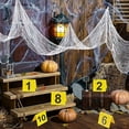thumbnail image 4 of 10Pcs Crime Scene Number Sign Decoration Reusable Double-Sided Acrylic 1 to 10 Mini Evidence Marker Table Sign Detective Clue Party Ornament, 4 of 8