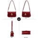 thumbnail image 4 of LA FESTIN Bolso de hombro de cuero para mujer - Bolsos cruzados con correa ajustable para mujer, bolsos de diseñador Bolsos tipo cartera, 4 of 5