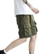 thumbnail image 5 of Pantalones cortos de verano para hombre con múltiples bolsillos, cierre con cordón, hasta la rodilla, corte holgado, pantalones cortos de playa informales de moda, 5 of 8