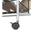 thumbnail image 5 of Mainstays 5-Tier Metal Mesh Shoe Rack Organizer, 30-Pair Capacity, Black, 5 of 10