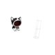 thumbnail image 5 of Estatua De Gato De Acrílico, Adorno Artesanal, Figura Decorativa Para Centro De Mesa, Dormitorio, Escritorio, Sala De Estar, Cuenco Para Llaves, Cuenco Para Dulces, Mesa Auxiliar Pequeña Para, 5 of 8