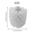 thumbnail image 6 of Replacement Spare Bathroom Accessory Plain Plastic Toilet Cleaning Brushes Head Holder pwm25, 6 of 8