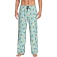 thumbnail image 1 of Balery Sea Turtle Pantalones de pijama para hombre, pijama ultraligero, pantalón de descanso-Medium, 1 of 6
