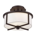 thumbnail image 4 of Livex Lighting Wesley Ceiling Mount in Bronze, 4 of 9