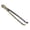 Bronze, variant on Suodoka Metal Tea Cup Tongs Cup Pick Up Clip Portable Tableware Tweezers for Household Use, Bamboo Joint Alloy Kung Fu Tea Set Accessory, Ergonomic Anti-Scald Serving Tong, 6.3 inches / 16 cm, Copper