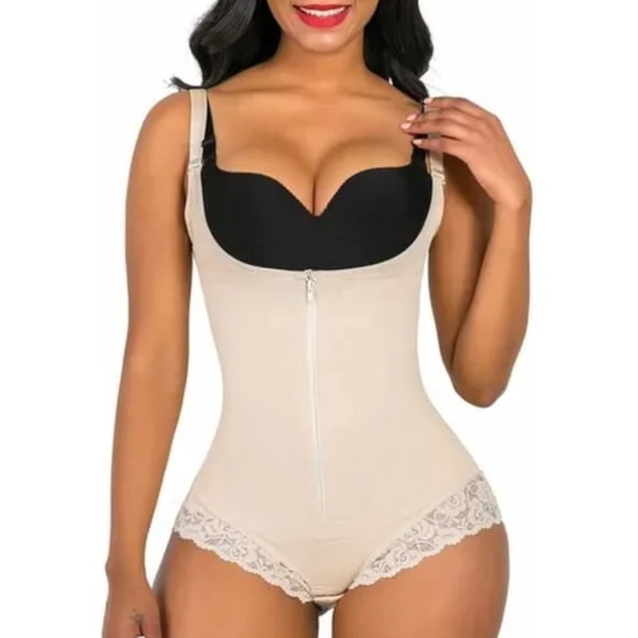 Fajas Postparto Cesarea Reductoras Cinturilla Colombianas Piel Modelo Xl
