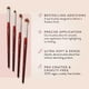 thumbnail image 3 of Set de brochas para sombras de ojos BK BEAUTY CORE LINE EXTENSION EYE (4 unidades), 3 of 6