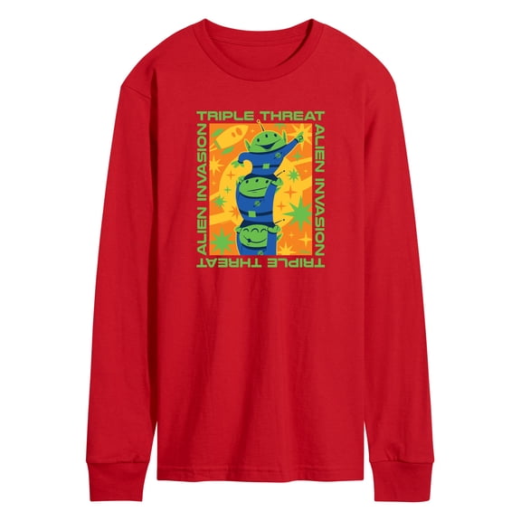 Toy Story - Aliens Triple Threat - Men's Long Sleeve T-Shirt