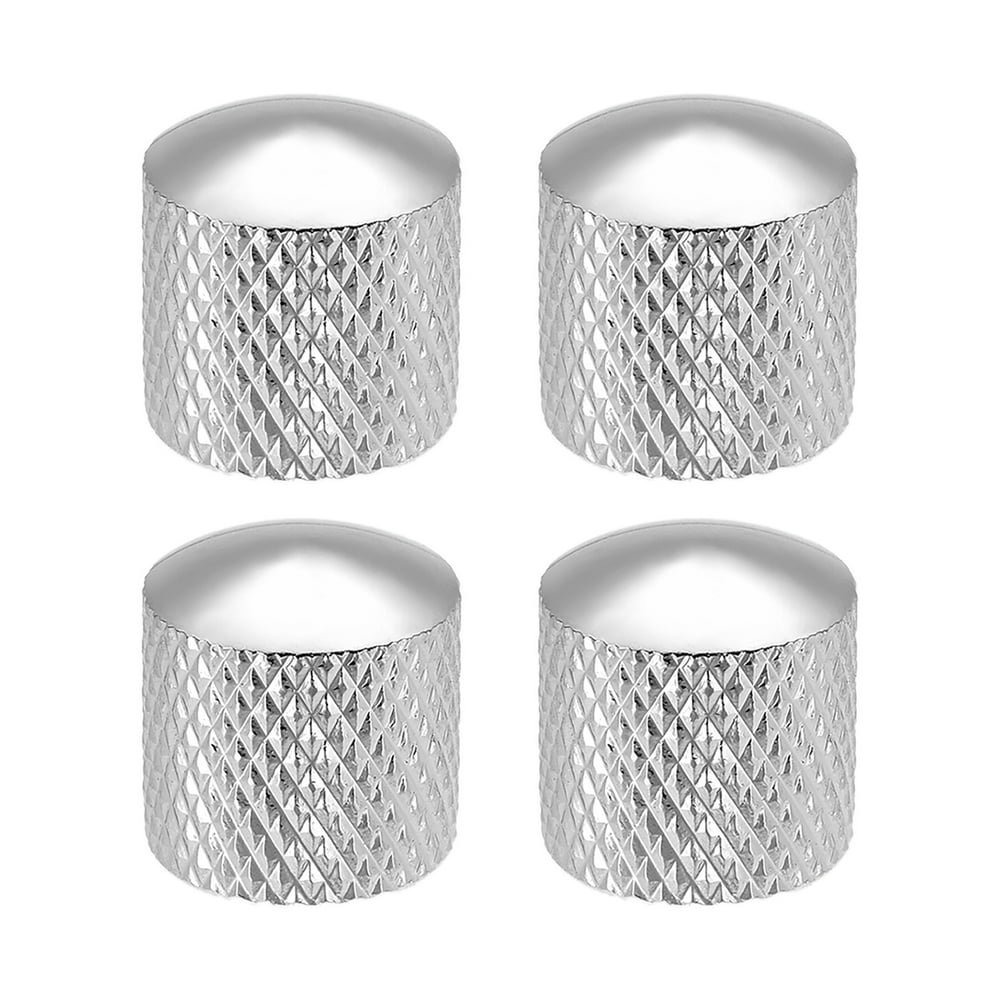 6mm Metal Potentiometer Control Knobs For Electric Guitar Bass Volume