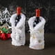 thumbnail image 1 of Cubierta de botella de vino de Navidad, vestido de botella de vino, decoraciones navideñas para el hogar, cubierta de botella de vino, decoración de mesa de Navidad, para decoración de botellas de vin, 1 of 5