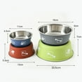 thumbnail image 5 of Pet Feeder Bowl Durable Non-slip Stainless Steel Thickened Dog Cat Food Bowl for Home, 5 of 8