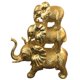 thumbnail image 1 of Elefante decorativo dorado Creaciones Dekora  22cm, 1 of 5