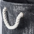 thumbnail image 3 of DII Round Lurex Decorative Bin, Small, Woven Paper, Multiple Colors/Sizes, 3 of 7